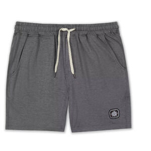 New Baja Llama Men's Mach Zero Lounge Shorts, Asphalt, Size XXXL